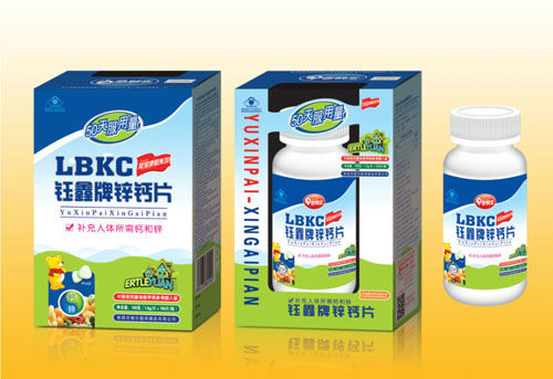 奇鶴堂鈺鑫牌鋅鈣片