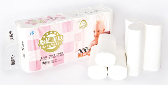 哈里貝貝寶寶紙巾12卷