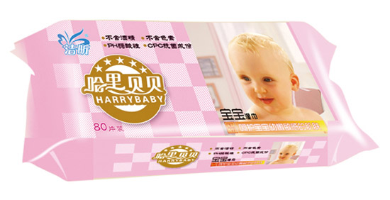 哈里貝貝寶寶濕巾80片