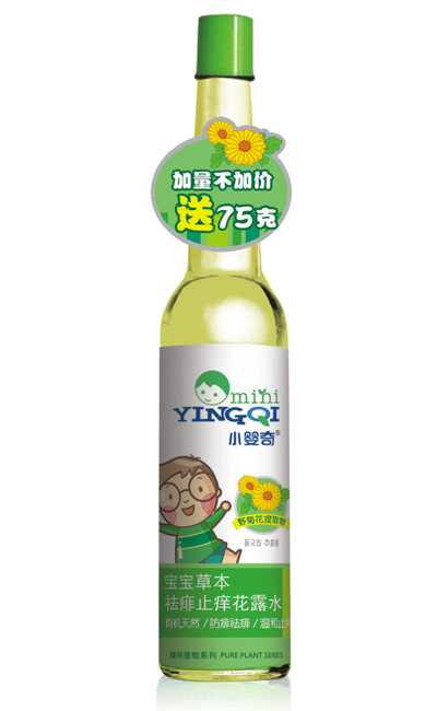 小嬰奇寶寶草本祛痱止癢花露水280ml簡介