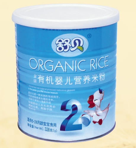 舒貝有機(jī)嬰兒營養(yǎng)米粉2段