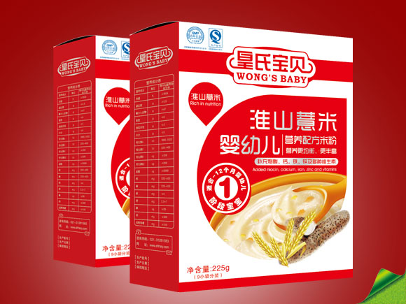 皇氏寶貝盒裝淮山惹米營(yíng)養(yǎng)米粉1段