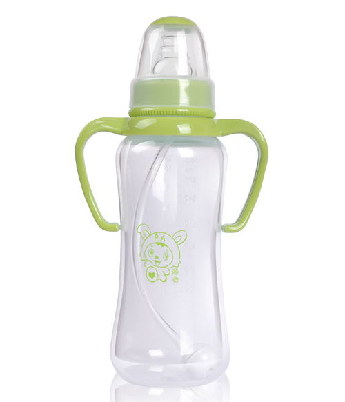 培安300ml標(biāo)準(zhǔn)口徑圓弧PP奶瓶