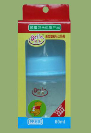 貝樂(lè)標(biāo)口PP護(hù)理奶瓶60ml