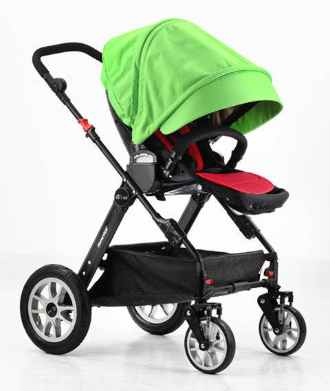 艾珈壹嬰兒推車(chē)青色