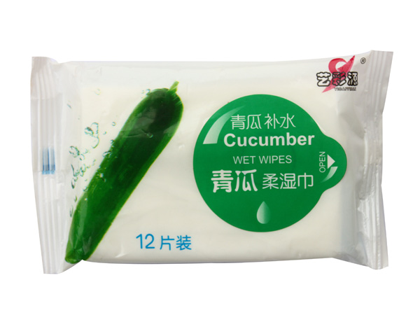 藝彩源青瓜補水柔濕巾