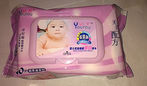 幼柔無淚配方嬰幼兒濕巾80抽