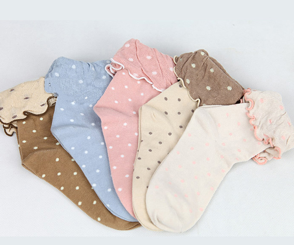 童尚春秋款提花襪