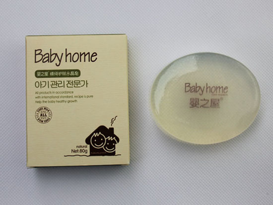 嬰之屋嬰兒芽苗精純護膚水晶皂