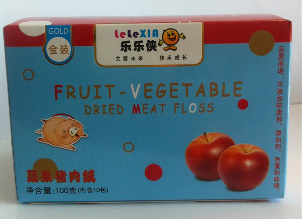 樂(lè)樂(lè)俠金裝蔬果豬肉絨