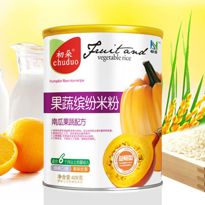 初朵南瓜果蔬配方米粉