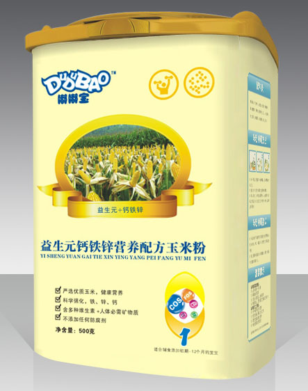 嘟嘟寶益生元鈣鐵鋅營養(yǎng)配方玉米粉