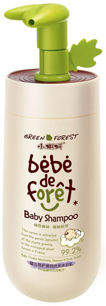 小蝌蚪嬰兒倍護(hù)滋潤(rùn)洗發(fā)沐浴乳