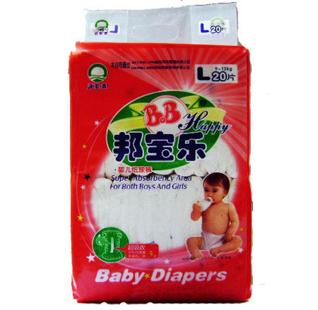 幫寶樂(lè)嬰兒紙尿褲L號(hào)