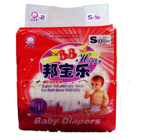 幫寶樂嬰兒紙尿褲S號(hào)