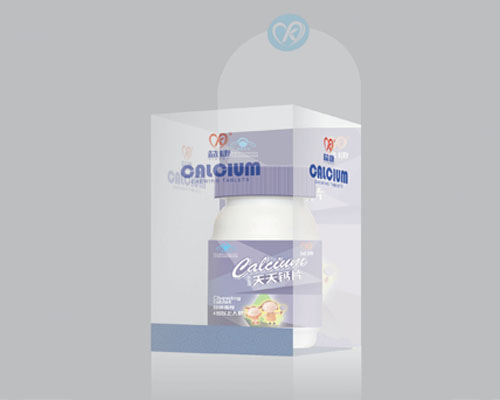 益康天天鈣片透明裝