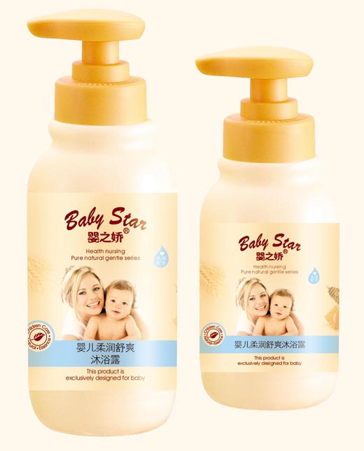 280ml嬰兒柔潤(rùn)舒爽沐浴露