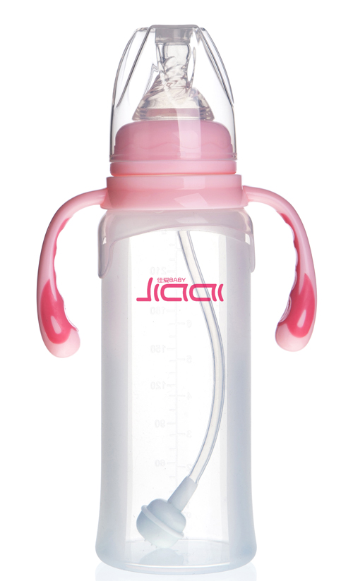 佳愛(ài)自動(dòng)硅膠奶瓶(標(biāo)準(zhǔn)口徑)240ml