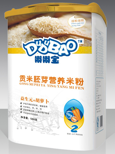 嘟嘟寶益生元+胡蘿卜營養(yǎng)米粉2段