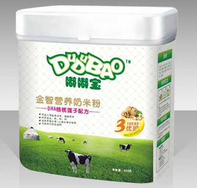 嘟嘟寶DHA核桃蓮子配方奶米粉