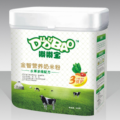 嘟嘟寶水果多維配方奶米粉