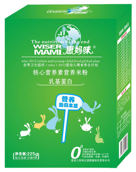 惠媽咪乳基蛋白核心營(yíng)養(yǎng)素營(yíng)養(yǎng)米粉盒裝