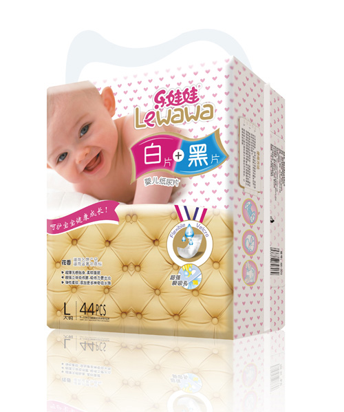 樂娃娃嬰兒紙尿片L號