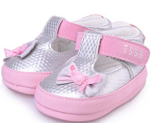 天使之?huà)敫褡覲U幼兒學(xué)步鞋粉色