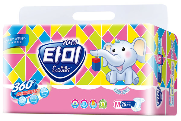 朵咪極薄超能吸嬰兒紙尿褲M26片