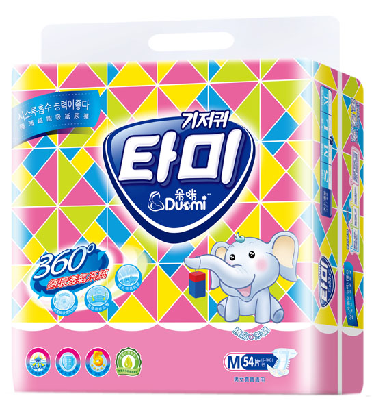 朵咪極薄超能吸嬰兒紙尿褲M(mǎn)54片