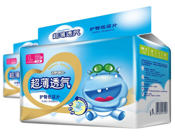 吉野博士瞬吸透氣護(hù)臀嬰兒紙尿片