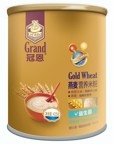 冠恩益生菌燕麥營養(yǎng)米粉