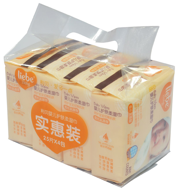 利貝嬰兒護(hù)膚柔濕巾
