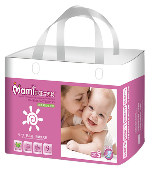 媽咪艾無(wú)憂紙尿片S碼40片
