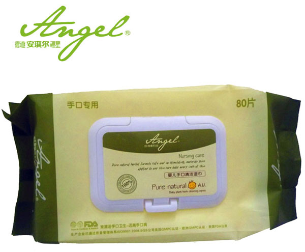安琪爾嬰兒手口專用濕巾80片
