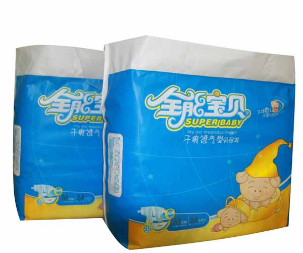 全能寶貝干爽透氣型嬰兒紙尿褲