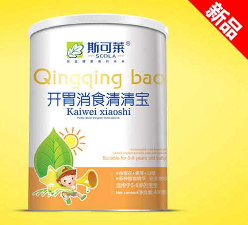 斯可萊開胃消食清清寶紙聽裝