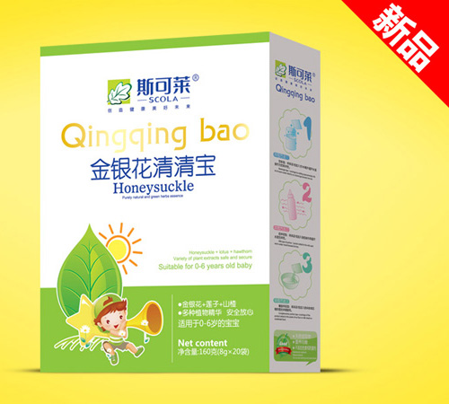 斯可萊金銀花清清寶