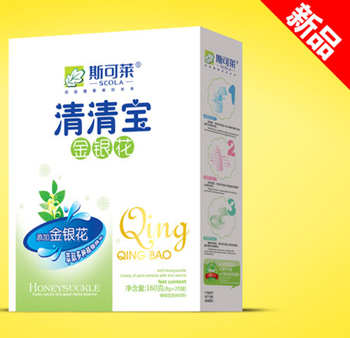 斯可萊金銀花清清寶盒裝