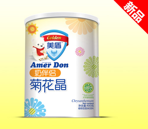 美盾奶伴侶菊花晶紙聽裝