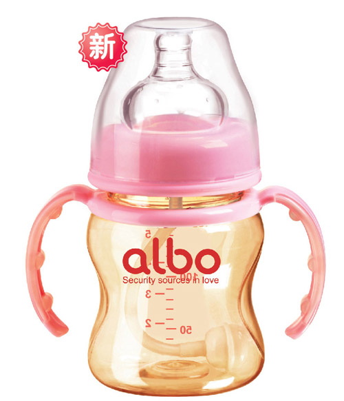 愛(ài)樂(lè)寶PPSU寬口自動(dòng)奶瓶粉色300ml