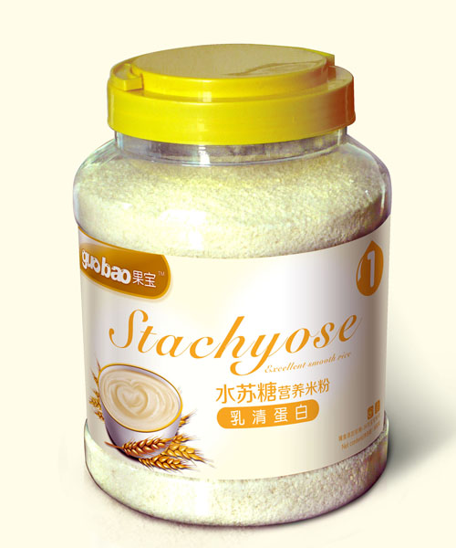 果寶乳清蛋白水蘇糖營養(yǎng)米粉