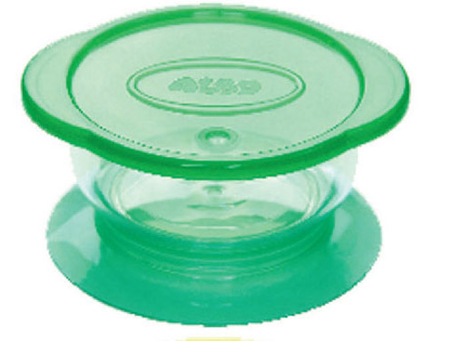 愛樂寶雙耳晶透碗綠色