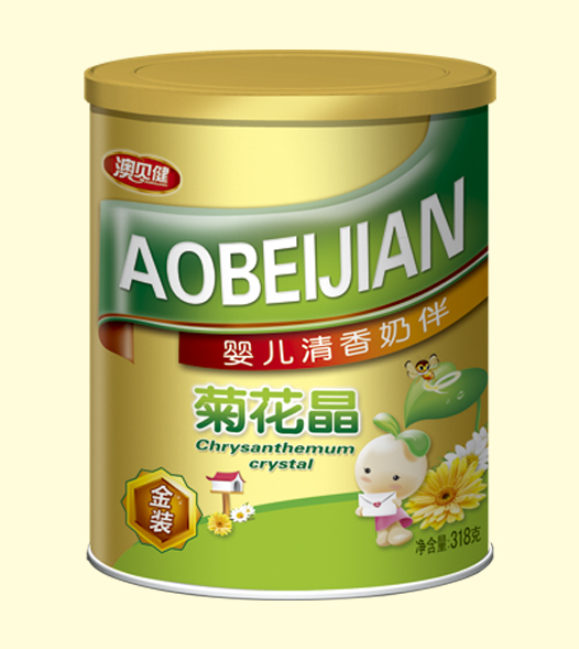 澳貝健嬰幼兒清香奶伴菊花晶