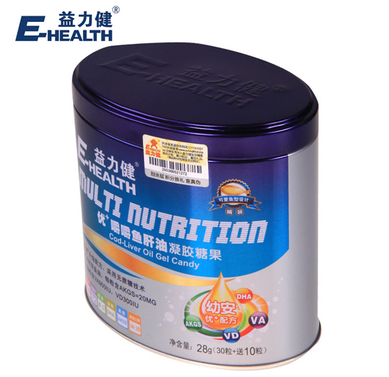 益力健嚼嚼魚肝油凝膠糖果