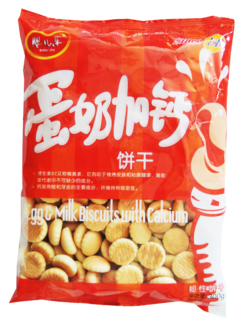 嬰兒樂蛋奶加鈣餅干300g