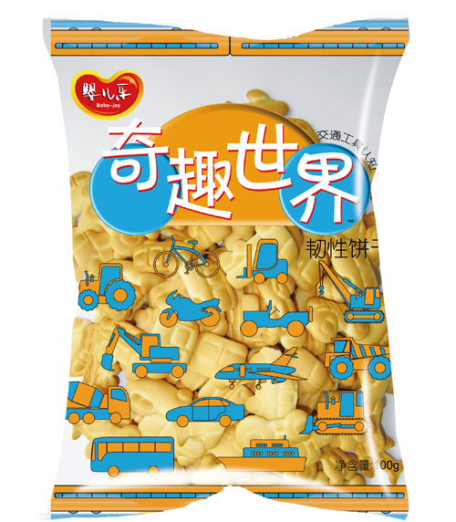 嬰兒樂(lè)奇趣世界交通工具餅干