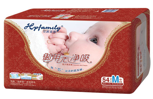 皇派家族嬰兒紙尿褲M(mǎn)54片