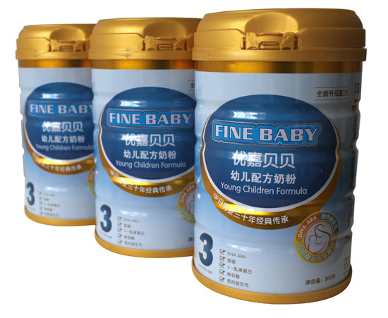 優(yōu)嘉貝貝幼兒配方奶粉3段800g