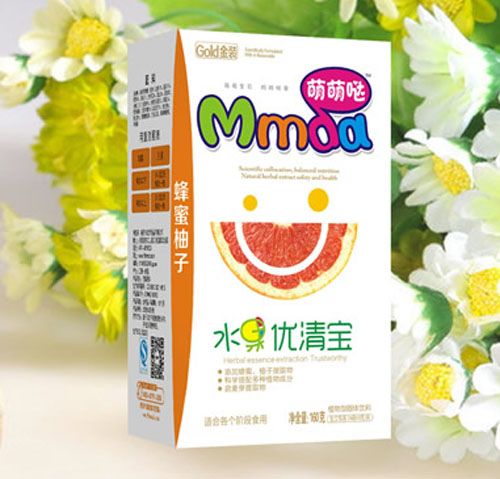 萌萌噠160克盒裝蜂蜜柚子優(yōu)清寶